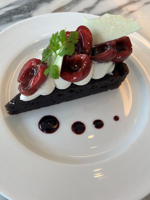 Tartelette aux cerises américaines
