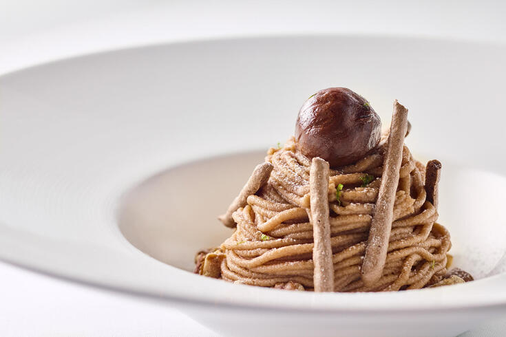 MENU DE SAISON -Dessert
Mont-Blanc